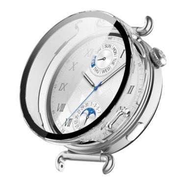 Imagem de Estilo no Pulso, Capa full case compatível com Huawei Watch GT6 46mm ou GT6 41mm Cor:Transparente 41mm