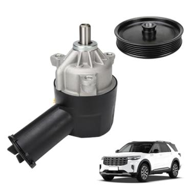 Imagem de Bomba de direção hidráulica, com reservatório e polia, compatível com Ford Mercury 1990-2006 F-100 Ranger Explorer Aerostar Sable Taurus Windstar substitui F09Z3A674A