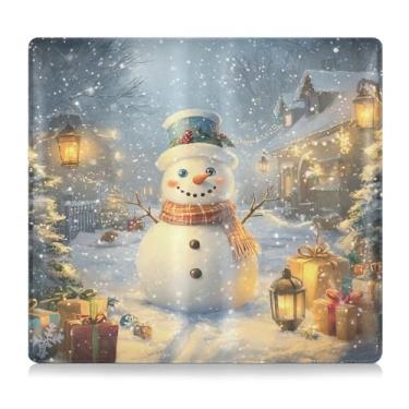 Imagem de CEBUGI Porta-luvas e porta-luvas de árvore de Natal de boneco de neve para organizador de documentos, 12,5 cm x 24 cm