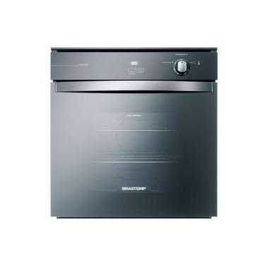 Imagem de Forno de Embutir a Gás Brastemp 78 Litros Cor Inox Espelhado com Grill e Timer Touch - BOA84AR 220