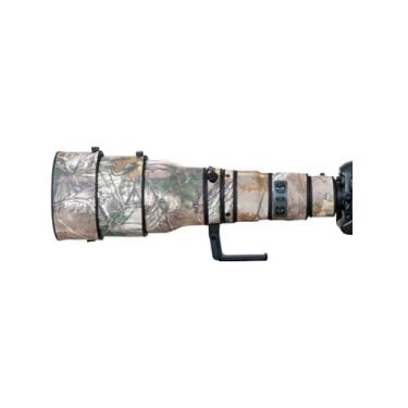 Imagem de COMEOXO Capa de lente para Nikon AF-S 600 mm F/4 G VR camuflagem capa de proteção de lente de câmera (cor #Jungle Camouflage - à prova d'água) capa de chuva