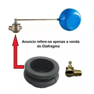 Imagem de Reparo Diafragma P/ Boia Vazão Total Metal 1.1/4 Belmar  46