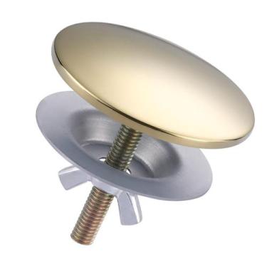 Imagem de Tampa de orifício de pia de cozinha ALEASHA Plugue de metal polido de 