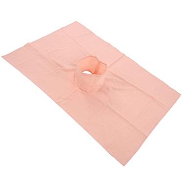 Imagem de Cryfokt Capa de Mesa de Massagem de Algodão Macio para Salão de Beleza Capa de Cama de Massagem para Salão de Beleza, 70 X 100 Cm, Material Ecológico, Adequado para a Pele e Confortável Ao Toque (Tipo 4)