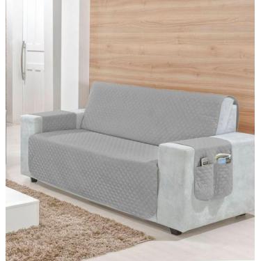 Imagem de Capa Protetor De Sofá Rita Dois Lugares Assento 1.00m Promoção - Flore