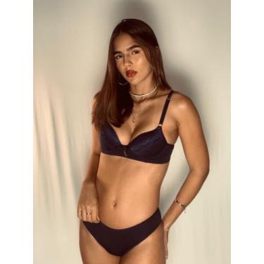 Imagem de Conjunto Luna Ref: 178/200 - AGATA MODA INTIMA, Preto, M
