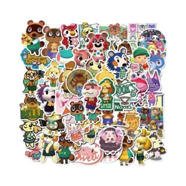 Imagem de Adesivos De Desenho Animado Fofos Animal Crossing New Horizons 50 Peça