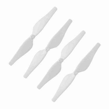 Imagem de Aoresac Hélice de Substituição de 4 Unidades, Lâminas Fibra Carbono para Tello, Peso Leve, Alta Tensão, Potência Ruído Reduzida Em 60%, Tempo Voo Estendido para 30 Minutos, (Branca)