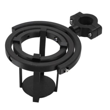 Imagem de Pissente Porta-copos Giroscópico Com Nivelamento Automático para Bicicleta e Patinete Elétrico Com Grampo Ajustável e Rotação de 60 Graus para Caminhão Trator (BLACK)