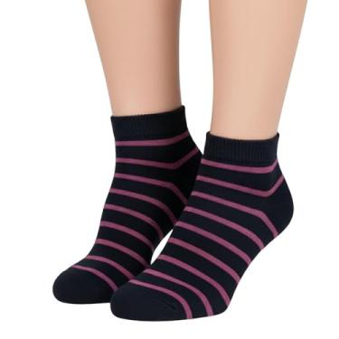 Imagem de SELENE Meia Sapatilha Protetor de Tênis Lurex Feminina Adulto, Preto, 34-39