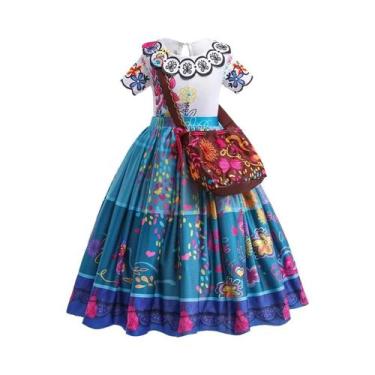 Imagem de Fantasia De Princesa Encanto Para Meninas, Vestido De Halloween Cospla