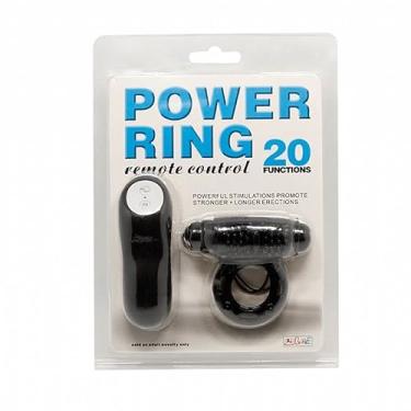 Imagem de Power Ring - Anel Peniano Vibratório com Controle Remoto - 20 Modos