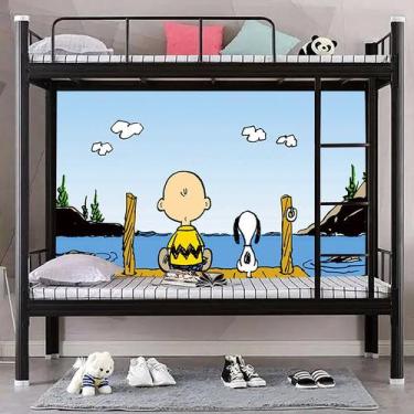 Imagem de Tapeçaria Charlie Brown Snoopy para tapeçaria em microtecido 195x95cm 