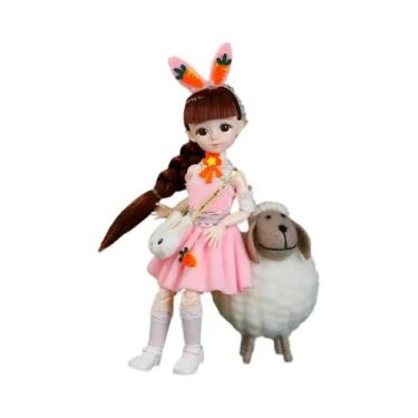 Imagem de Bonecas Articuladas Para Meninas, 30cm, 16 Olhos 3D, Brinquedos Para V