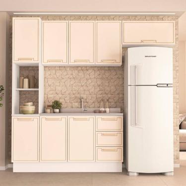 Imagem de Cozinha Modulada 4 Pecas sem Pia e Rodape Amara Politorno