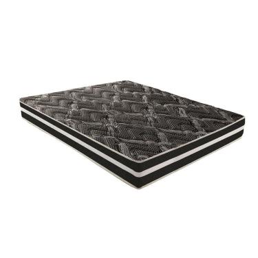 Imagem de Colchão Casal Espuma EP Master Black Double Face D28 138x188x17cm Escuro Estampado Paropas