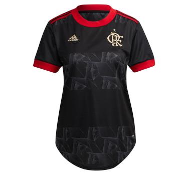 Imagem de Camisa Flamengo III 21/22 s/n Torcedor Adidas Feminina-Feminino