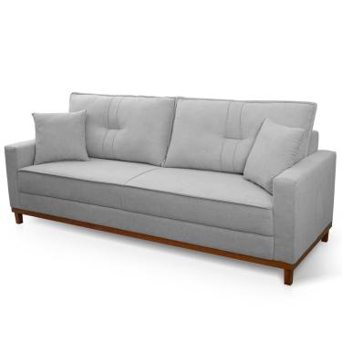 Imagem de Sofá Living Malibu 2,00m Cinza Bouclê - King House