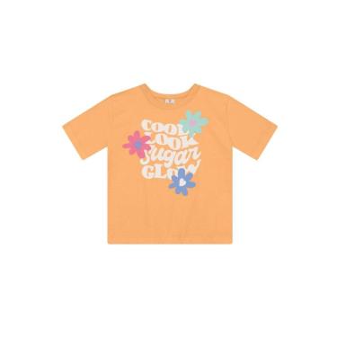 Imagem de Blusa infantil menina em malha com estampa floral Brandili