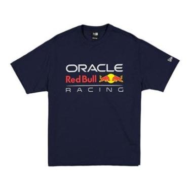 Imagem de Camiseta New Era  Regular Red Bull Racing Korea Drop Marinho-Masculino
