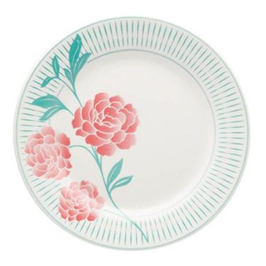 Imagem de Kit 8 Pratos De Sobremesa Donna Bloom Oxford Cerâmica 19 Cm