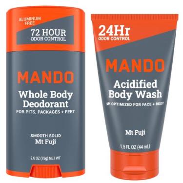 Imagem de Desodorante Stick + Body Wash Mando Smooth Solid (75 mL)