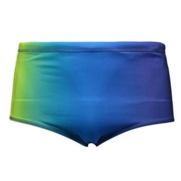 Imagem de Sunga Boxer Speedo Recort, Verde, Azul, Extra Grande