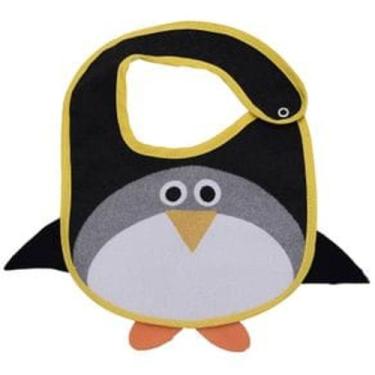 Imagem de babador 3d pinguim - bambli