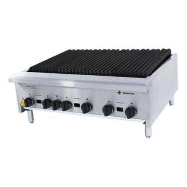 Imagem de Chapa Char Broiler 90cm Profissional A Gás Cgg90 Venâncio - Venancio