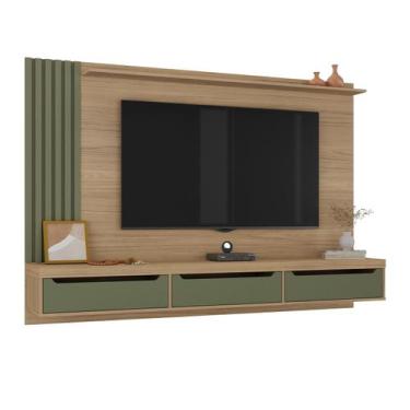 Imagem de Painel Presence 3 Gavetas Para Tv de 75 Polegadas Com Tampo 50mm - Art