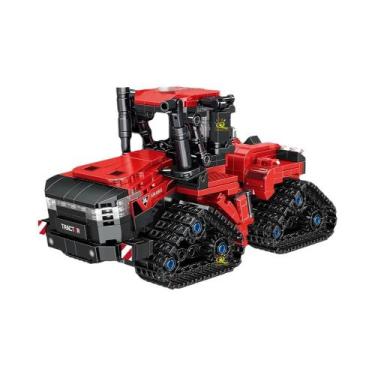 Imagem de Brinquedo De Construção Infantil: Trator, Colheitadeira E Caminhão De 