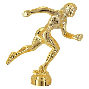 Imagem de Troféu Vitória Vencedor 600022 Atletismo Feminino 20cm Dourado para Premiações Esportivas