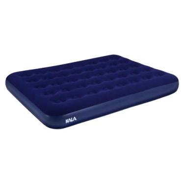Imagem de Colchão inflável casal 191x137x022cm azul - Kala
