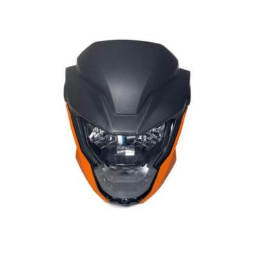 Imagem de Farol Completo CG 160 2025 Serve em 2014 a 2024 - Plasmoto, Laranja Be