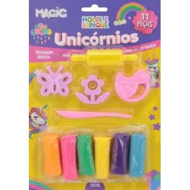 Imagem de Magic Massinha Infantil Unicórnio - Brinquedo Criativo