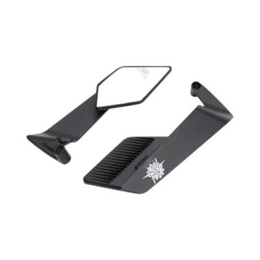 Imagem de Espelho Retrovisor Grande Angular Para MV Agusta F3 675 Brutale 800 10