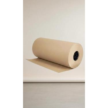 Imagem de Bobina Papel Semi Kraft Pardo 40cm 80gr 140m - Congratulations Store
