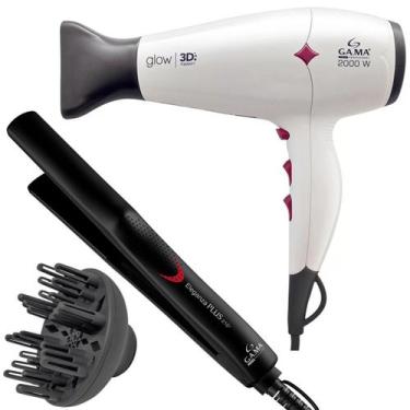 Secador de Cabelo Gama Italy Girassol Ceramic íons Profissional Potência  2000 Watts em Promoção é no Buscapé