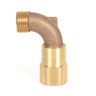 Imagem de Mangueira giratória Rainbird Ell com NPT, 0,75 x 0,75
