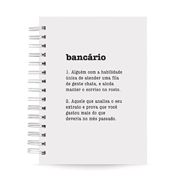 Imagem de Caderno Bancário Capa Dura 125 Folhas 90g Pautado A5