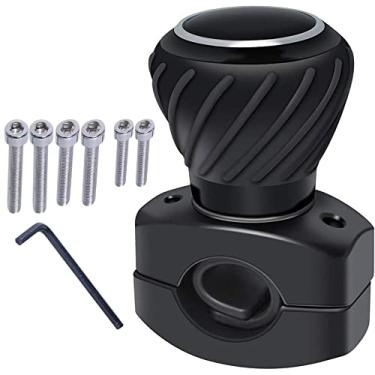 Imagem de Botão de bola de volante universal - bola de elevação de volante Botão giratório de direção para tratores, carros, caminhões, cortadores de grama, empilhadeiras