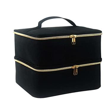 Imagem de menolana Bolsa de transporte para de s grande capacidade 30 grades 15ml 0,5 fl. bolsa divisora para ferramentas de de s