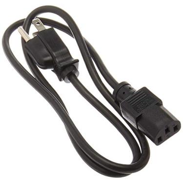 Imagem de Pc Accessories - Conectores Pro pacote com 5 cabos de alimentação universais de 3 polegadas – 91 cm IEC320 C13 para NEMA 5-15P CSA UL RoHS, 3 pés 5-PK