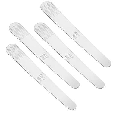 Imagem de 4 peças 304 colheres de enchimento de bolinhos de aço inoxidável espátulas de enchimento de ravioli Sc utensílios de cozinha para cozinhar assar jiaozi