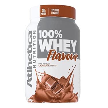 Imagem de 100% Whey Flavour (900 g) Chocolate, Atlhetica Nutrition