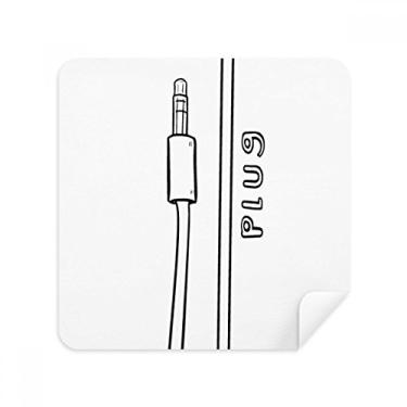 Imagem de Fone de ouvido Linha de Tomada à Mão Óculos Pano Limpador de Tela Tecido Camurça Pacote com 2