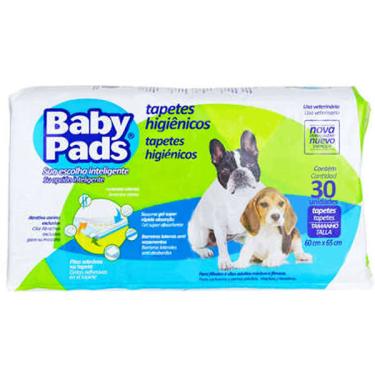 Imagem de Tapete Higiênico Baby Pads - 30 Unidades