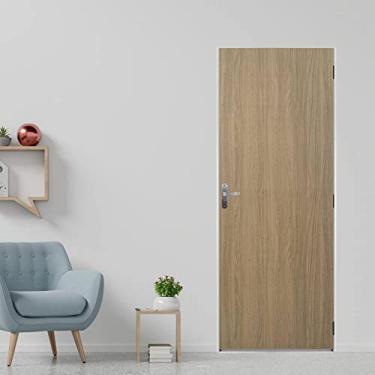 Imagem de Kit Porta Melamínica Açomad Decorativa Lisa Mgm Carvalho Alpha