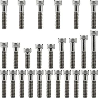 Imagem de Kit parafusos inox tampa motor lateral esquerda+direita XLR125 2001 a 2003