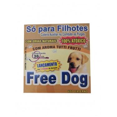 Imagem de Coleira Antipulgas Para Cães Filhotes Free Dog